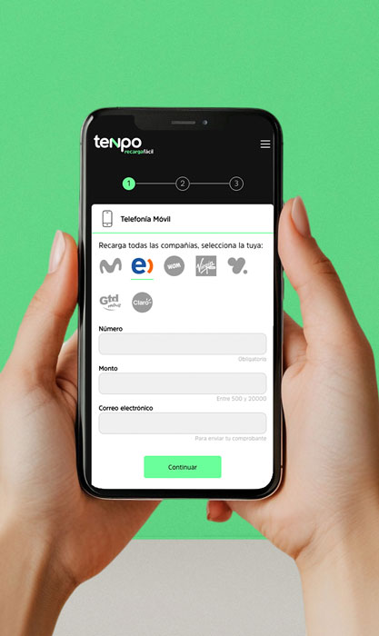 Tenpo — interfaz digital