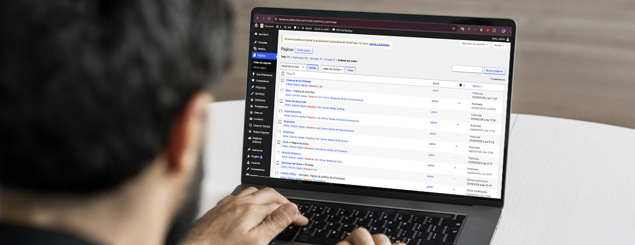 Tensacon - wordpress